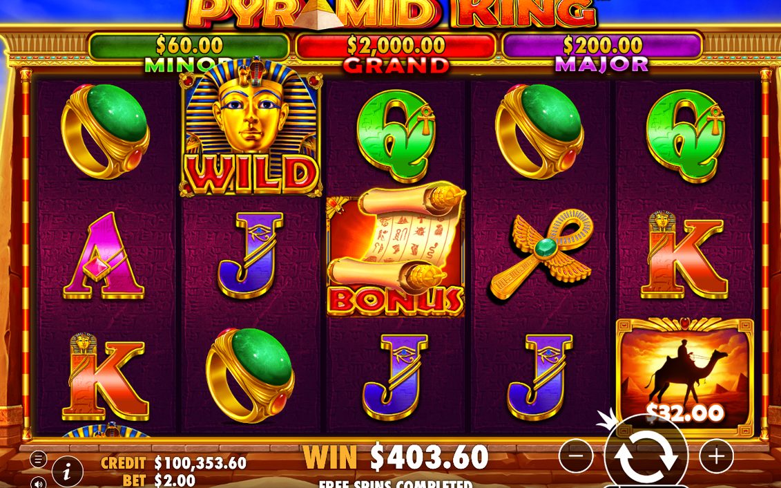 Free Spins mit ausgewähltem Spezialsymbol im Grid